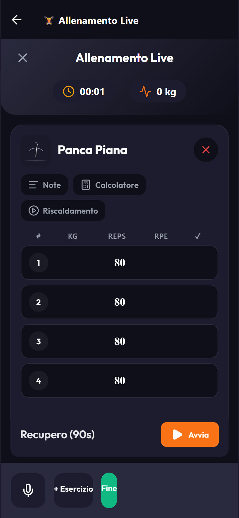 Hittalo live workout